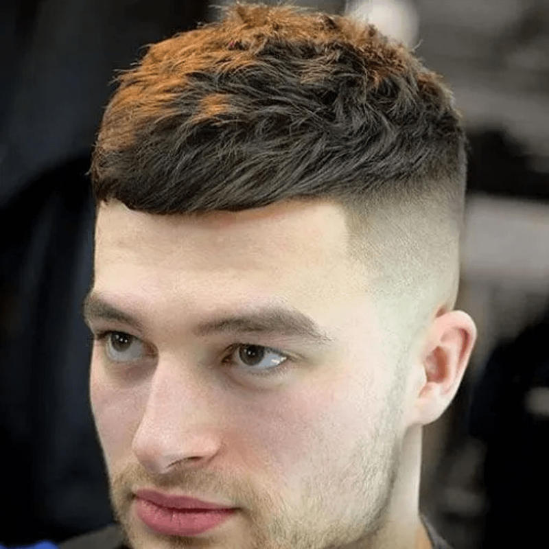 Textured Crop Top Fade
