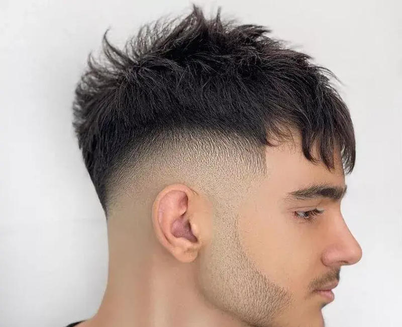 Mid Taper Fade Short Hair