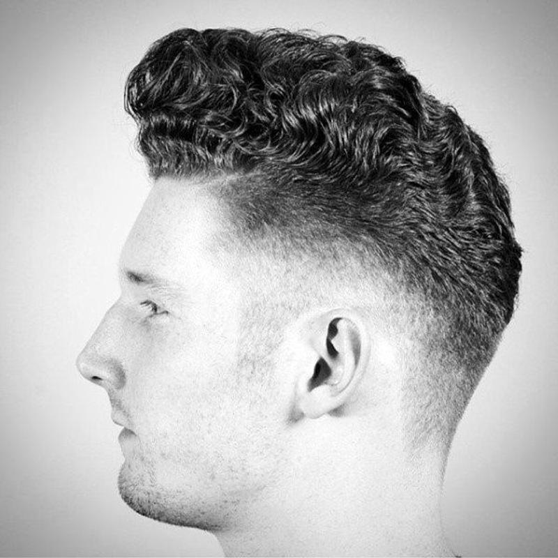 Messy Taper Fade