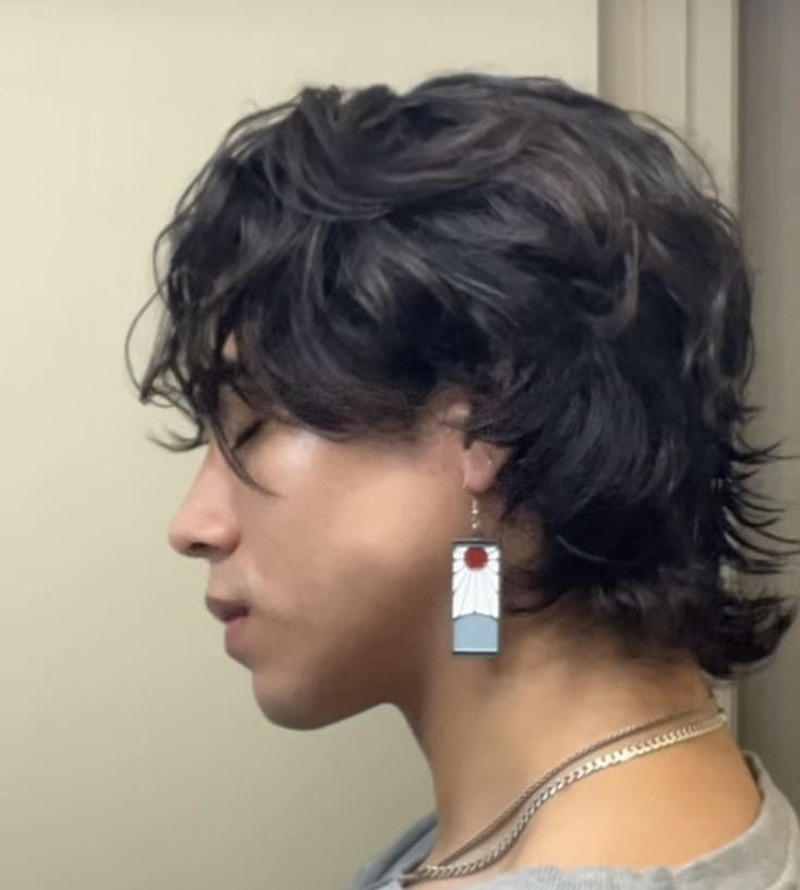 Wolf Cut Mullet Men