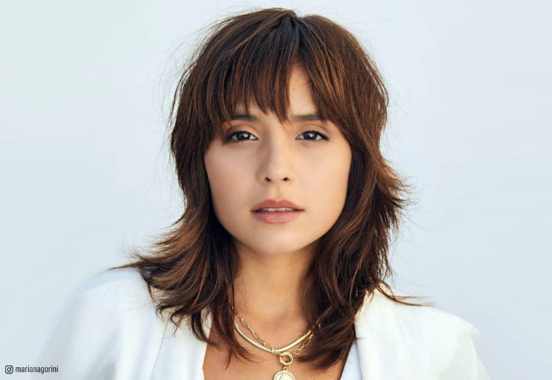 Wolf Cut Women With Bangs