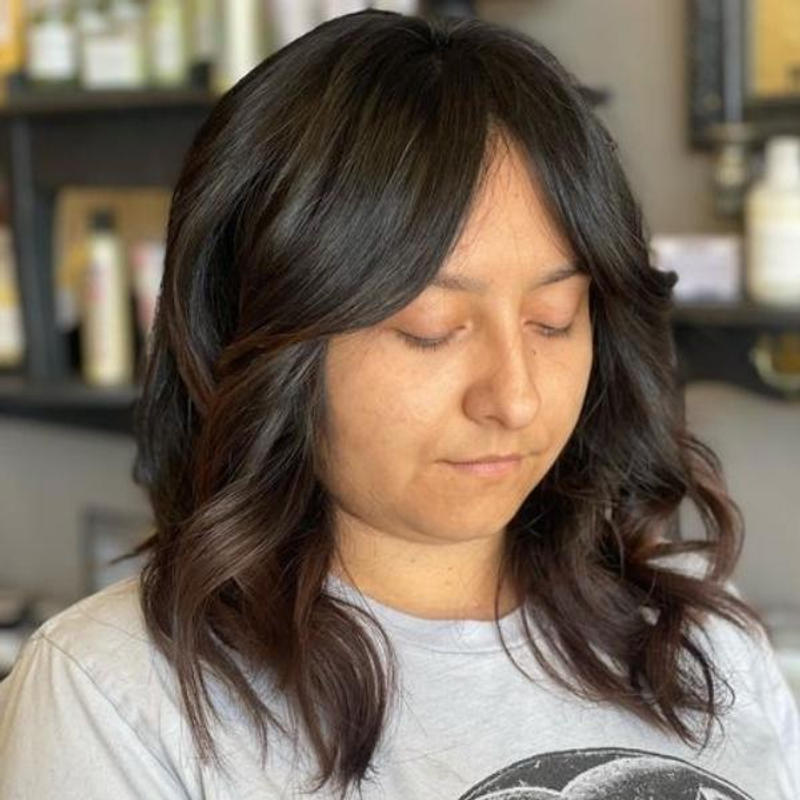 Wolf Cut Women Asian