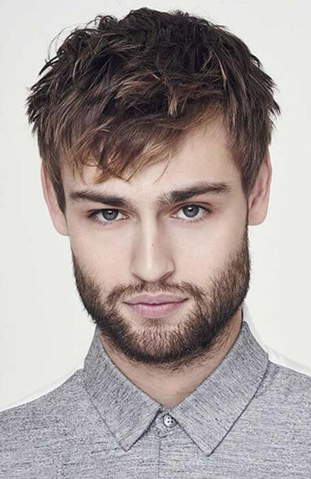 Hairstyles for big foreheads male