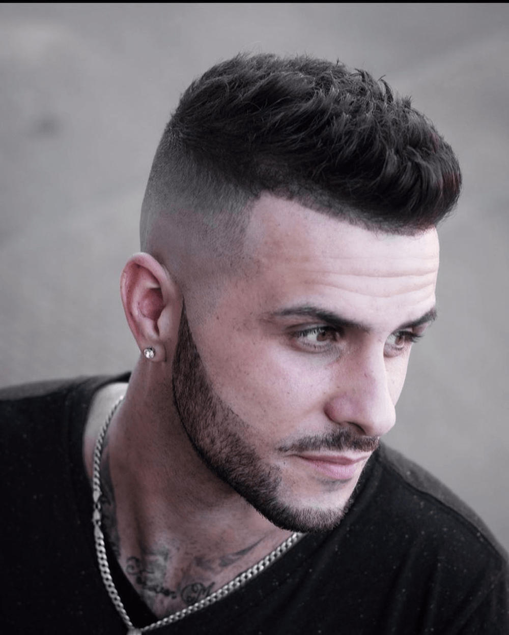 Textured Crop Top Fade