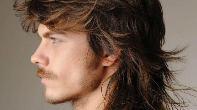 Layered Wolf Cut Men