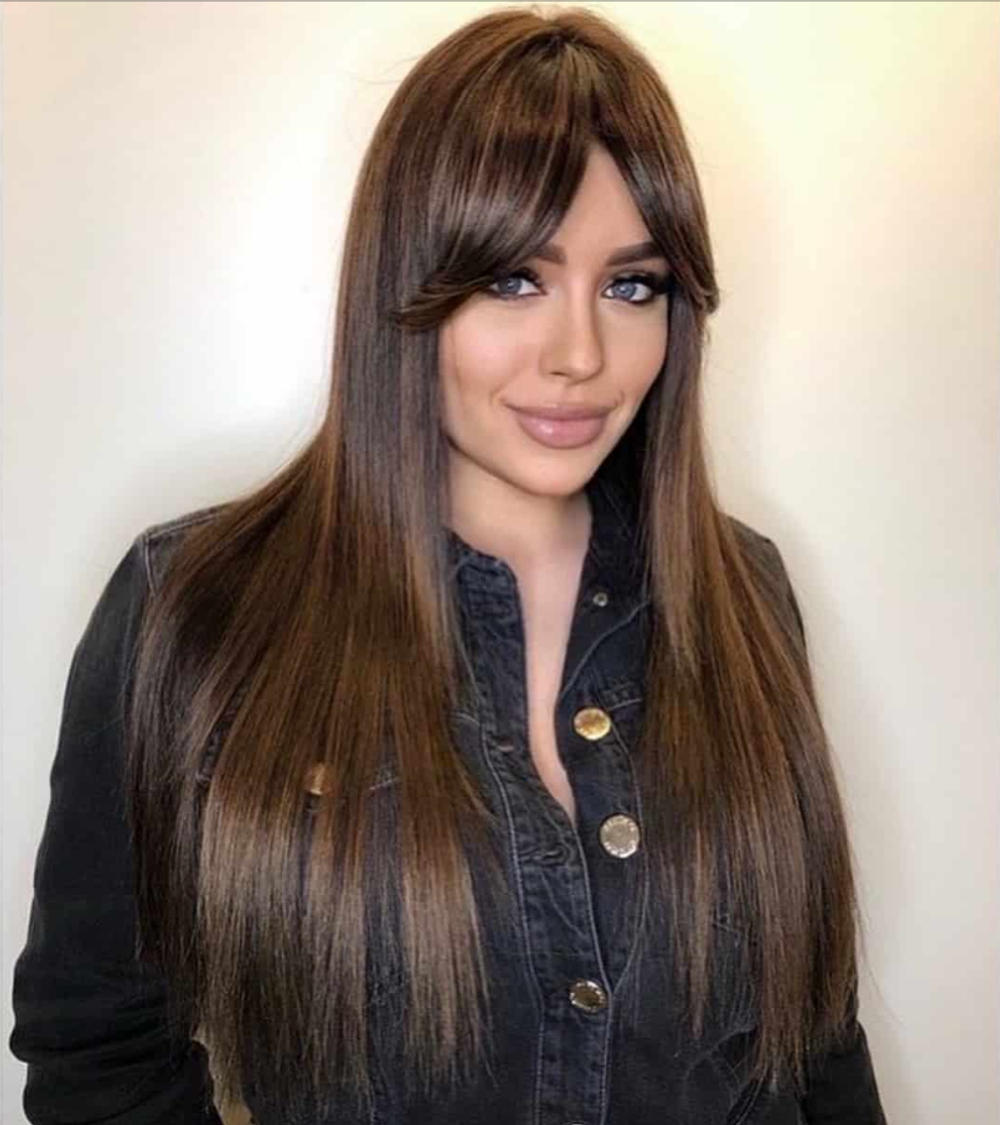 curtain bangs fine hair