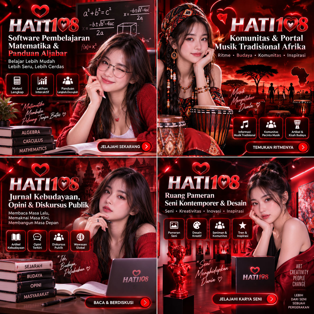 HATI108: Ruang Pameran Seni Kontemporer & Desain 