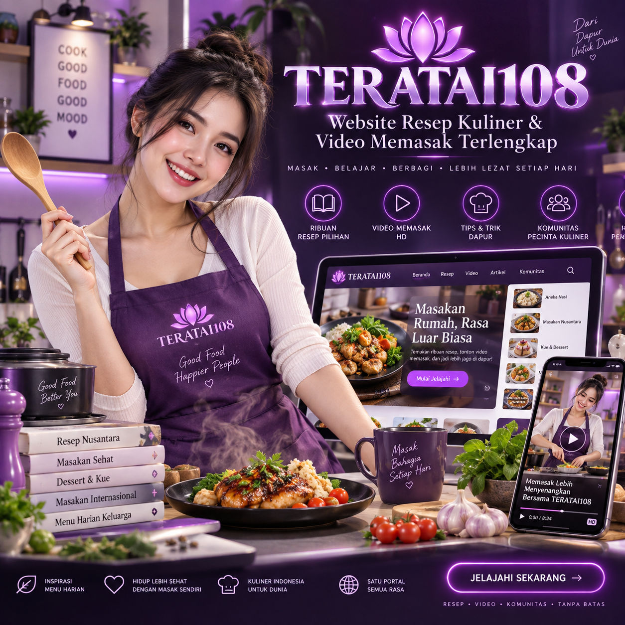 TERATAI108 iFoods TV Banner