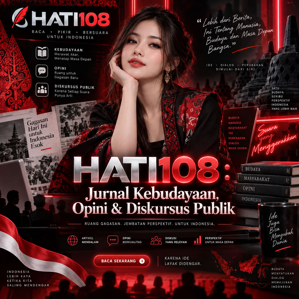 HATI108: Jurnal Kebudayaan, Opini & Diskursus Publik 