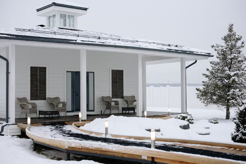 Snow Rail System Installed on Wyoming Roof