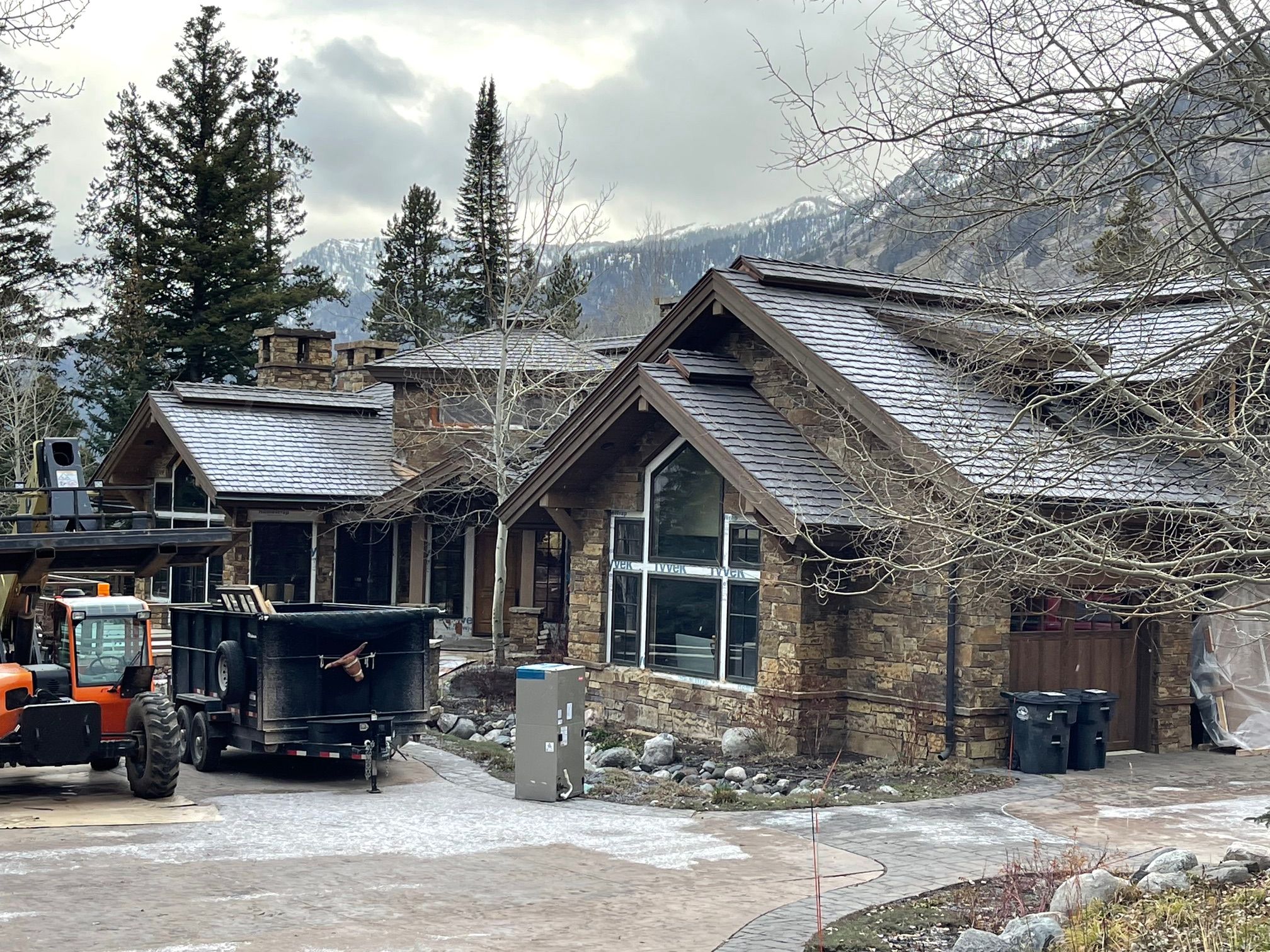 Synthetic Slate Roof