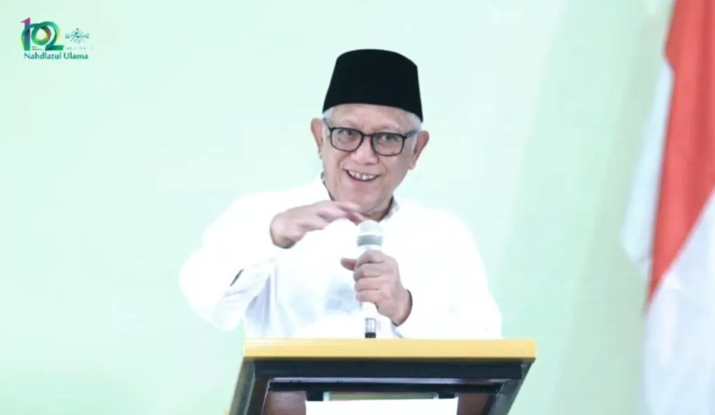 Gus Kikin dalam sebuah forum Nahdlatul Ulama