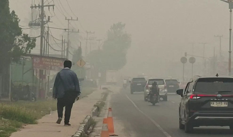 Kualitas Udara 11 Wilayah Kalimantan Kategori Berbahaya Akibat Karhutla: Gunung Mas Tembus ISPU 2.416 per 23 September 2026