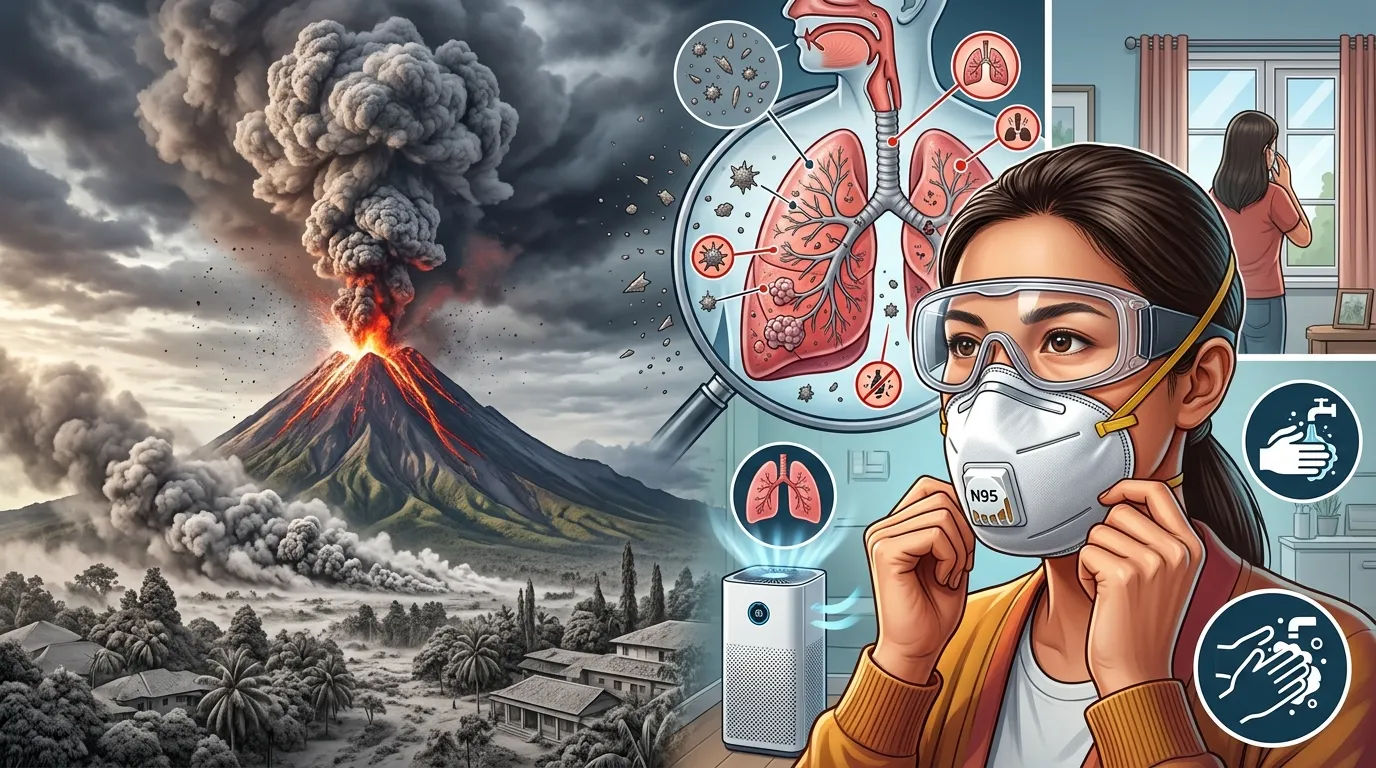 Bahaya Debu Erupsi Gunung Berapi: Dampak Kesehatan Serius dan Panduan Proteksi Diri Efektif