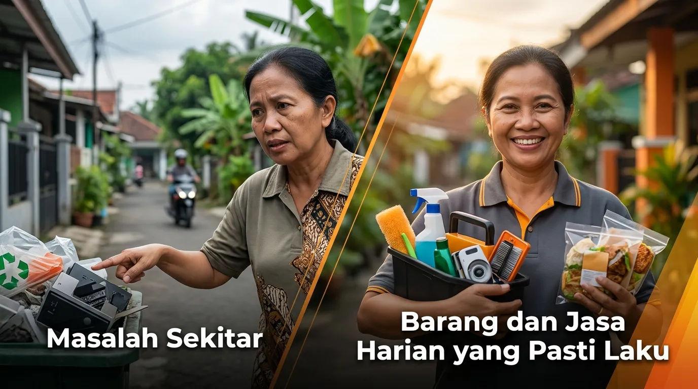 Berawal dari Masalah Sekitar: Peluang Jual Barang dan Jasa Harian yang Pasti Laku
