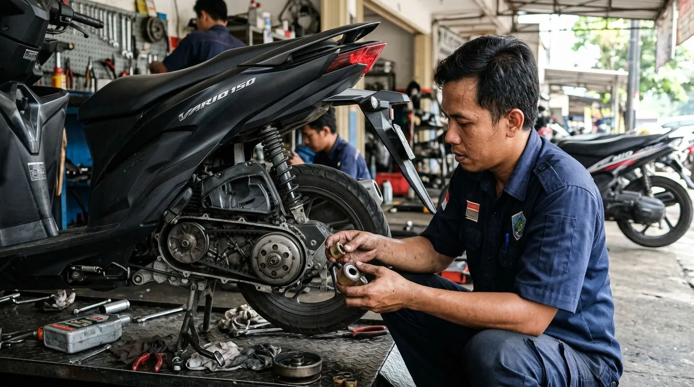5 Penyebab Motor Matic Gredek saat Tarikan Awal dan Solusi Teknis Terbaru 2026