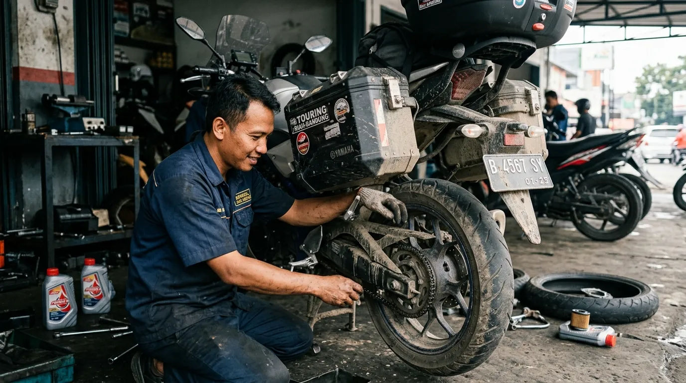 7 Komponen Motor yang Wajib Diperiksa Setelah Touring Jarak Jauh untuk Menjaga Durabilitas Mesin