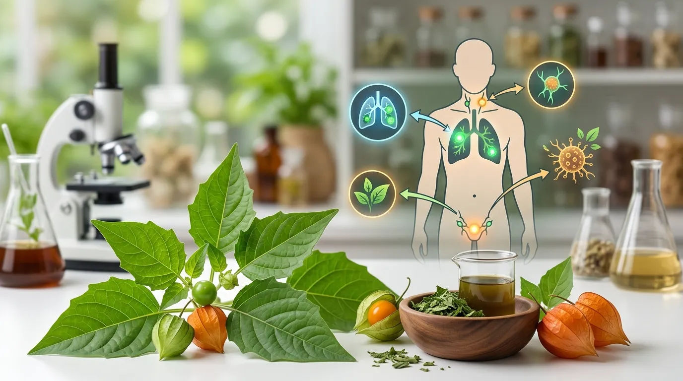 Daun Ciplukan dan Potensi Onkologi: Studi Senyawa Withanolides untuk Kanker, Kelenjar Getah Bening, serta Kesehatan Paru-Paru