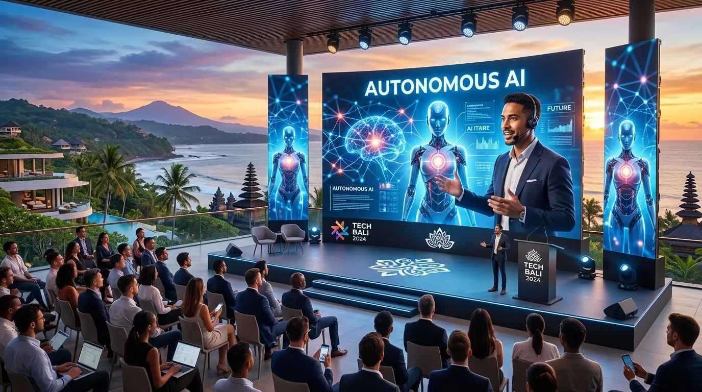 Konferensi teknologi tingkat tinggi di Bali membahas masa depan Autonomous AI