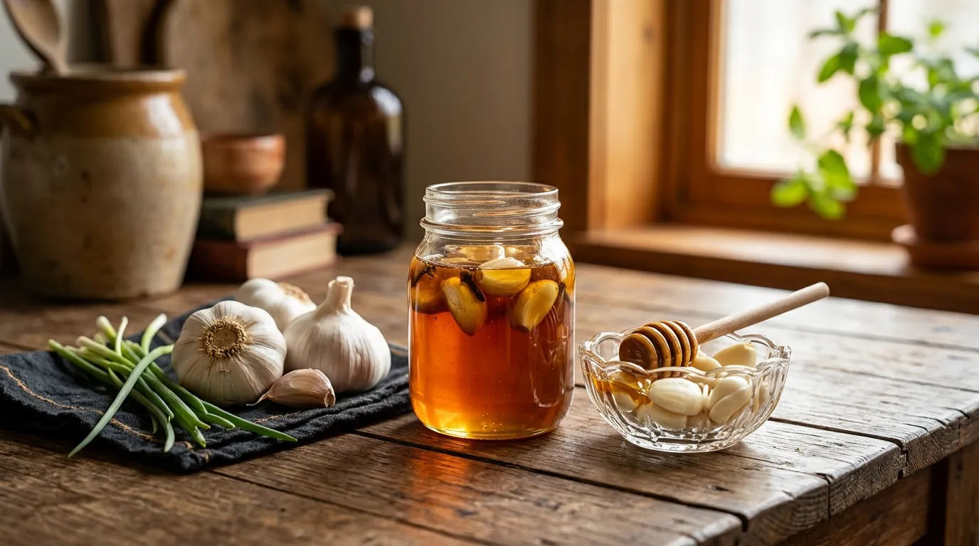 Resep Herbal Bawang Putih dan Madu: Inovasi Alami untuk Kesehatan Jantung dan Perlindungan Anti-Bakteri