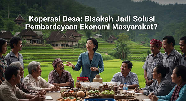 Koperasi Desa: Bisakah Jadi Solusi Pemberdayaan Ekonomi Masyarakat?