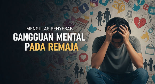 Mengulas Penyebab Gangguan Mental Pada Remaja