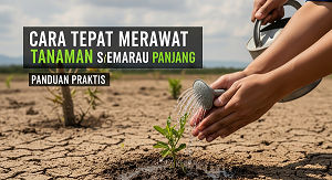 Cara Tepat Merawat Tanaman Saat Kemarau Panjang