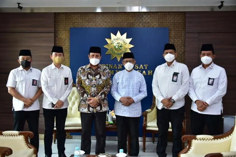 Momen Silaturahmi Ketum Muhammadiyah dan Kepala BNPT Bahas Sinergi