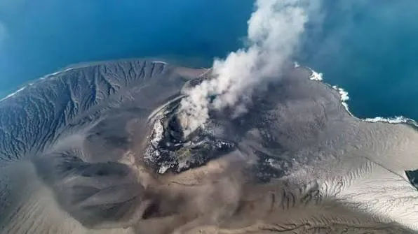 Aktivitas visual Gunung Anak Krakatau terbaru