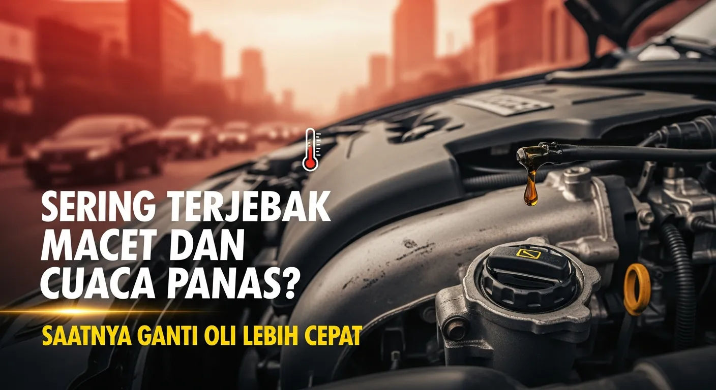 Ganti Oli Lebih Cepat Akibat Macet dan Cuaca Panas: Alasan Teknis dan Rekomendasi Ahli