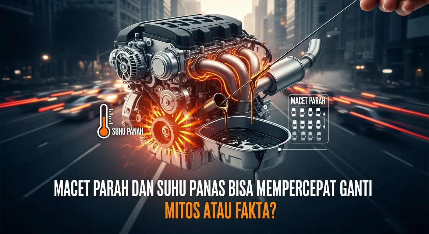 Macet Parah dan Suhu Panas Mempercepat Ganti Oli: Fakta Teknis dan Panduan Perawatan Mesin