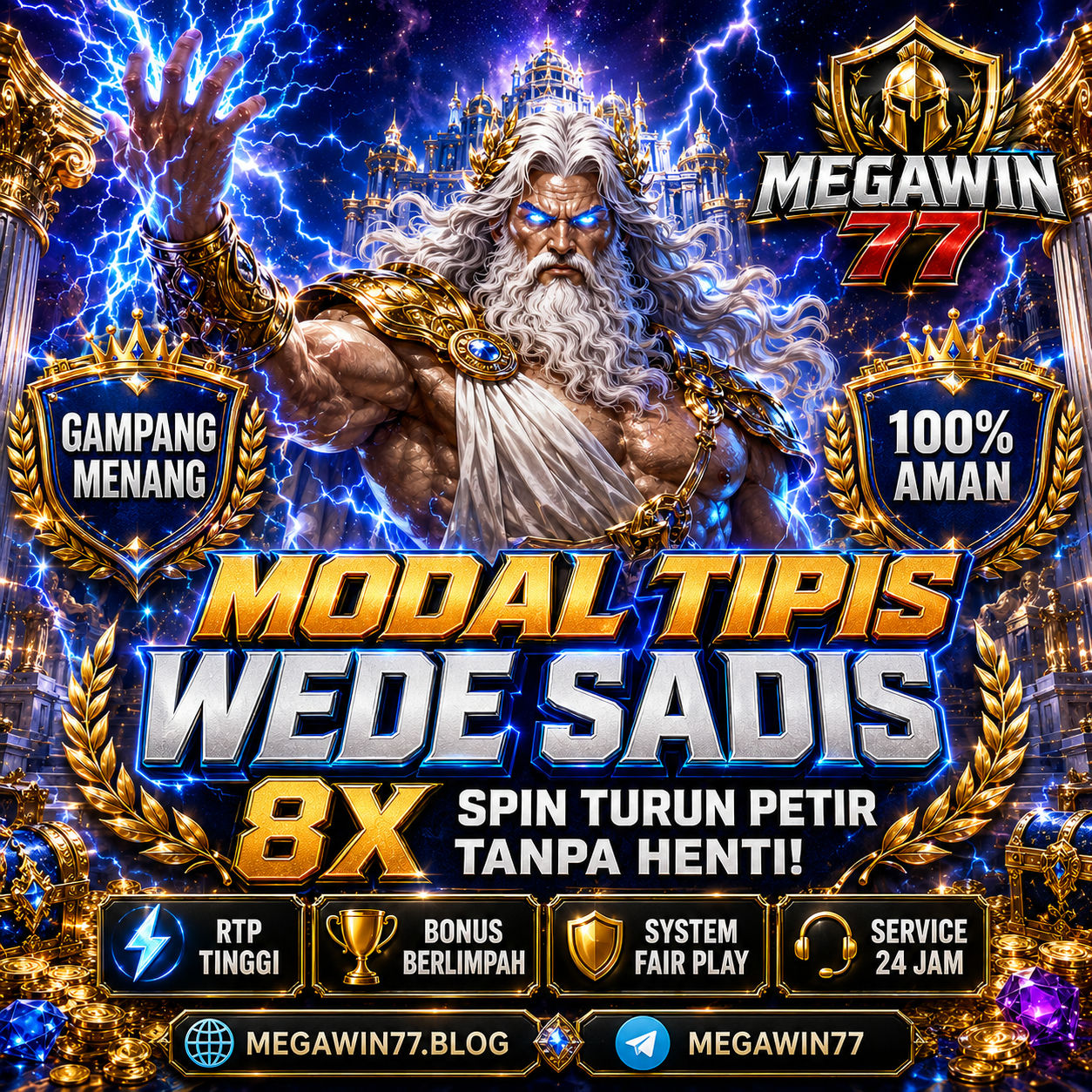 MEGAWIN77 ✈️ Link APK Resmi Server Slot Online Thailand Gacor Mudah Maxwin
