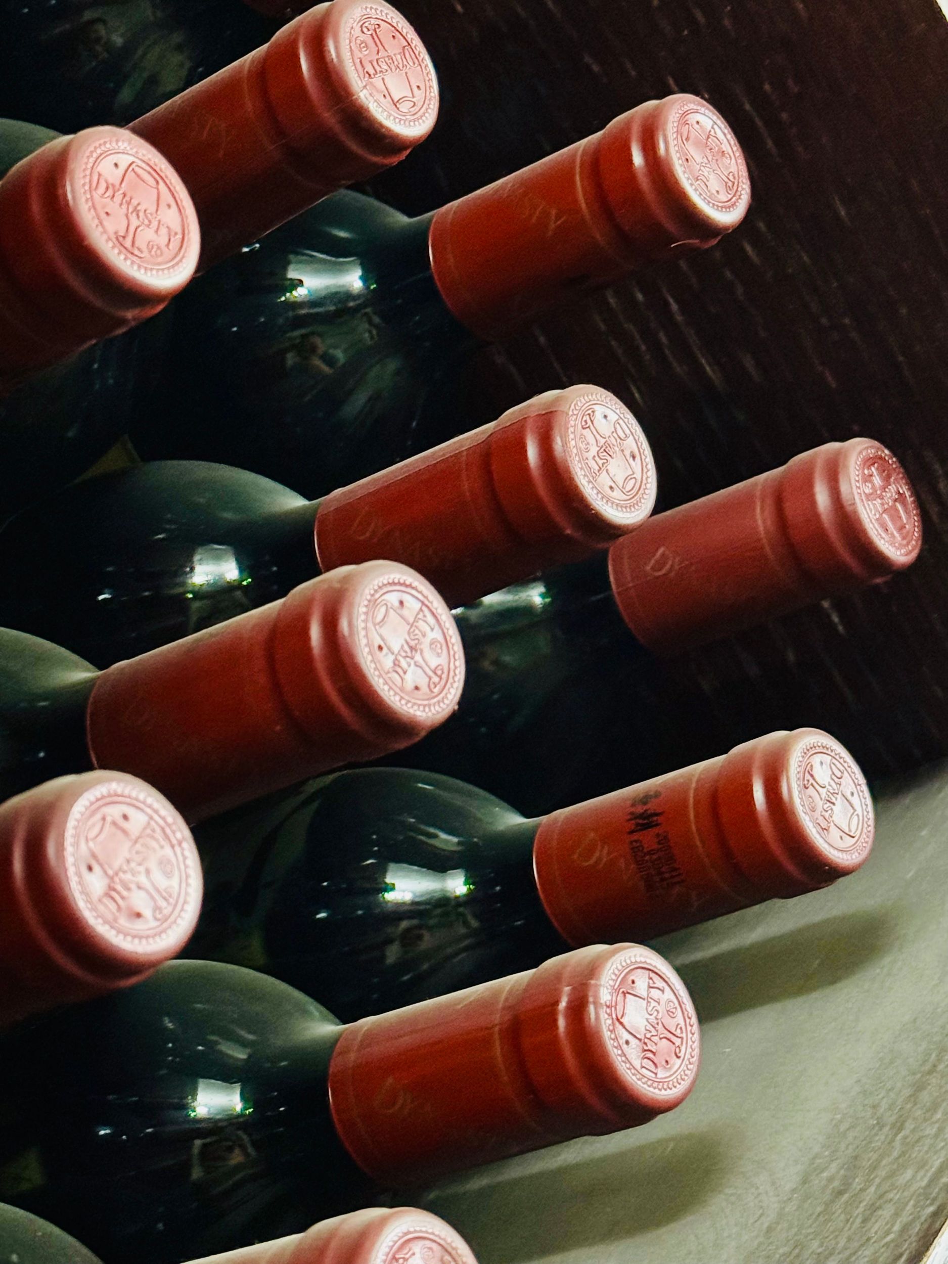 Bouteilles en cave