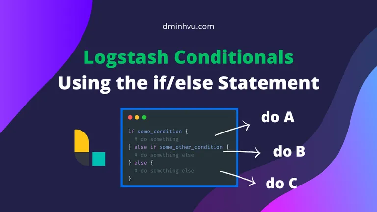 Figure: Logstash Conditionals: Using if/else to Control Log Flow