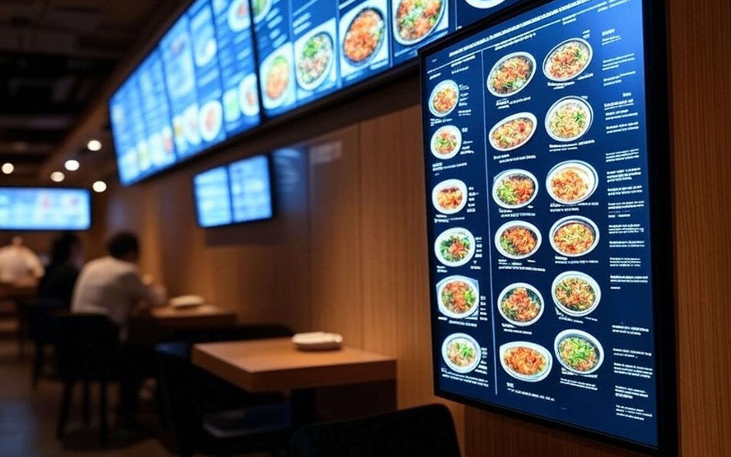 Restoran Menülerinde Dijital Signage Kullanımı: Geleceğin Müşteri Deneyimi