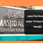 Letter Timbul Untuk Masjid