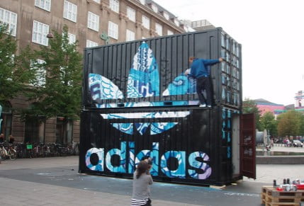 graffiti advertising