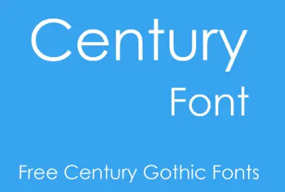 century gothic