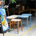 floor stand slim light box