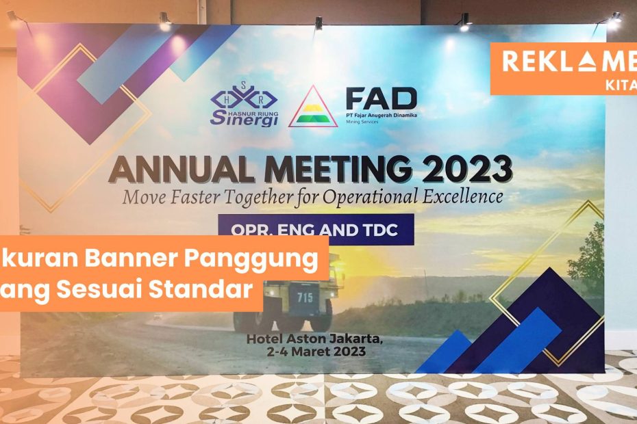 Ukuran Banner Panggung