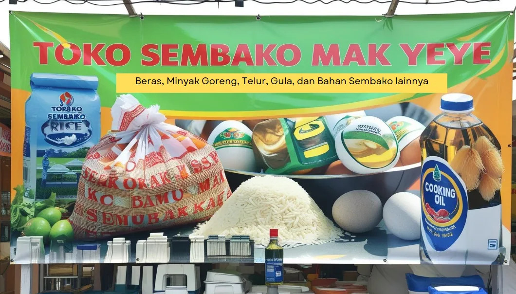 banner toko sembako