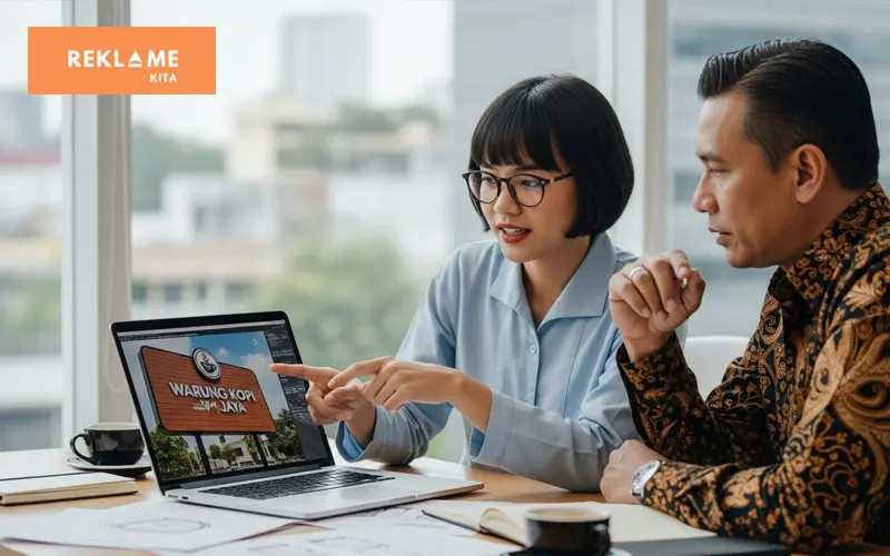 Mending jasa desain reklame atau bikin sendiri?