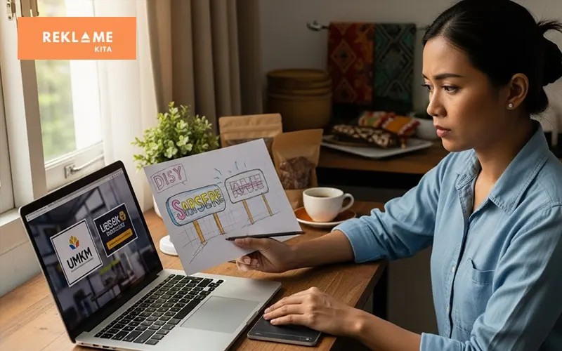 Mending jasa desain reklame atau bikin sendiri?