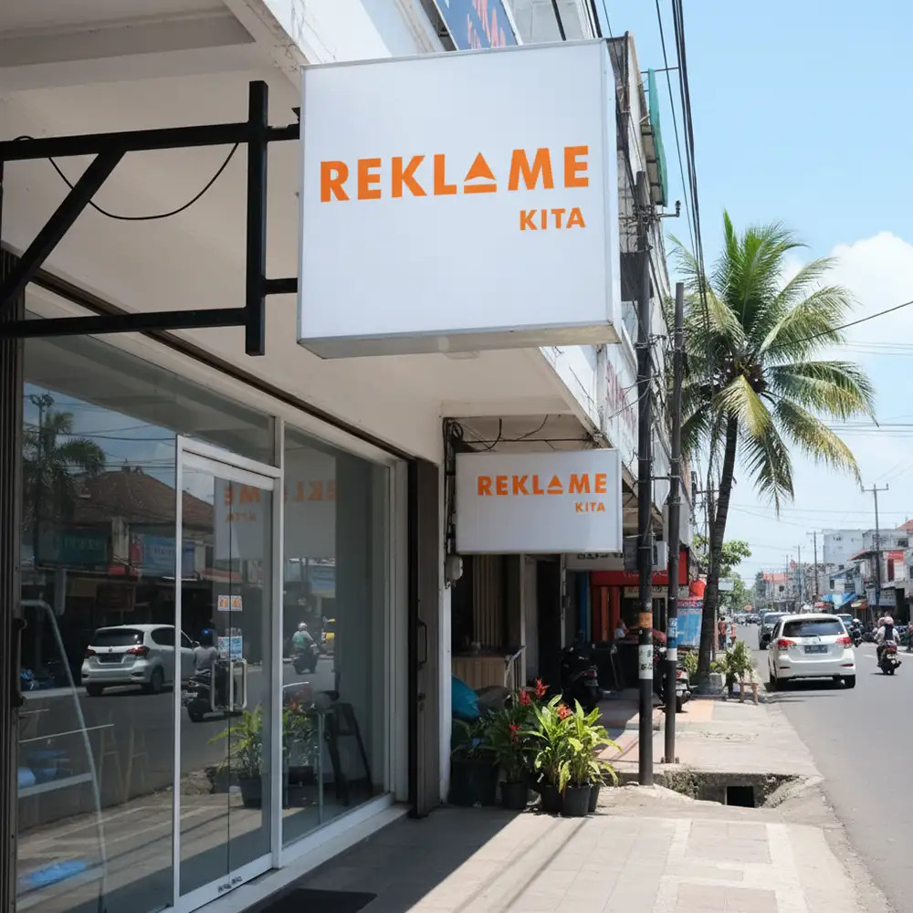 Toko retail biasanya membutuhkan neon box outdoor dengan ukuran lebih besar untuk meningkatkan visibilitas dari jarak jauh.