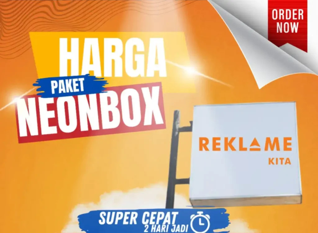 Harga neon box di Bali pada tahun 2026 umumnya berkisar antara 2 jutaan hingga 3 jutaan, tergantung ukuran, jenis material, dan kebutuhan pemasangan indoor atau outdoor.