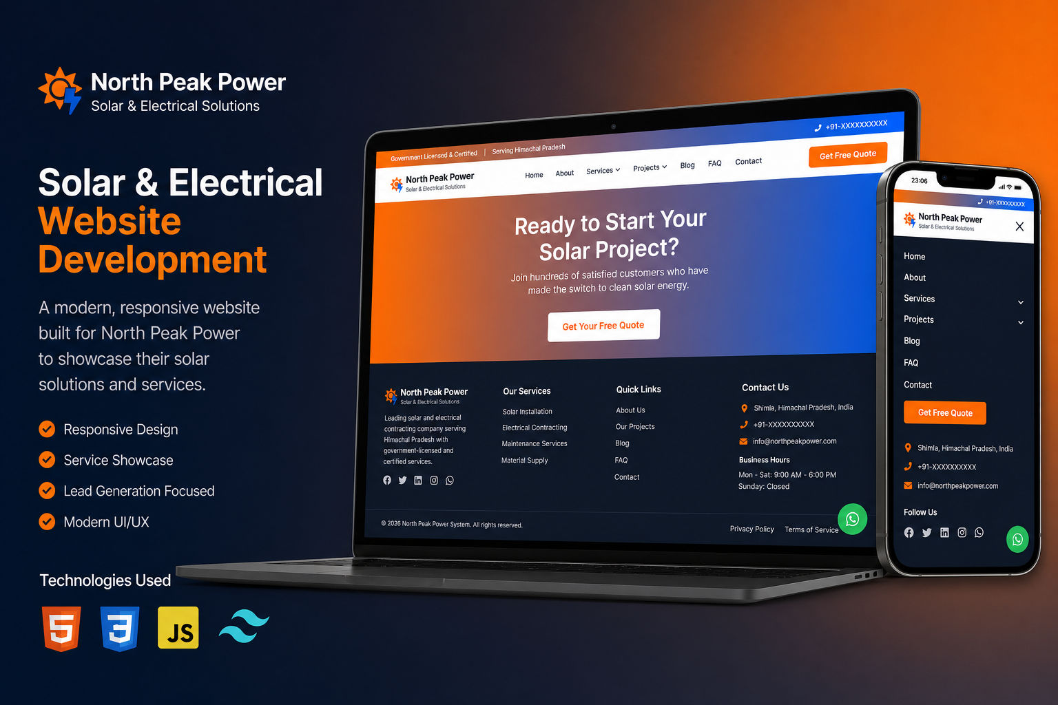 North Peak Power Systems — project gallery