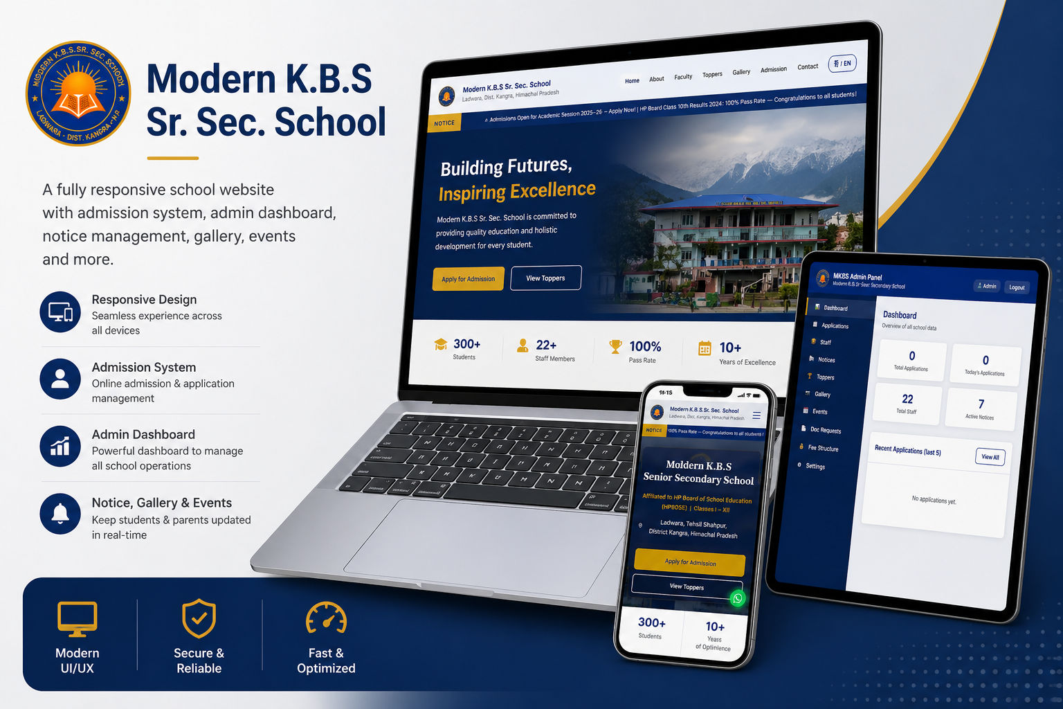 Modern K.B.S. — desktop home