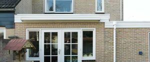 Woningen met plat dak