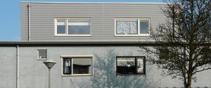 Woningen met plat dak