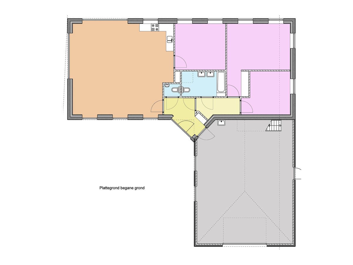 Plattegrond Blauwestad